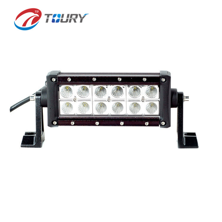 10w 36w cree offroad led light bar glass