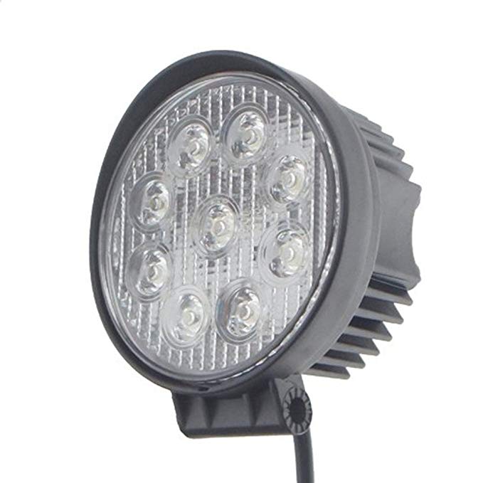 6inch led work light 63w round 4d reflector driving